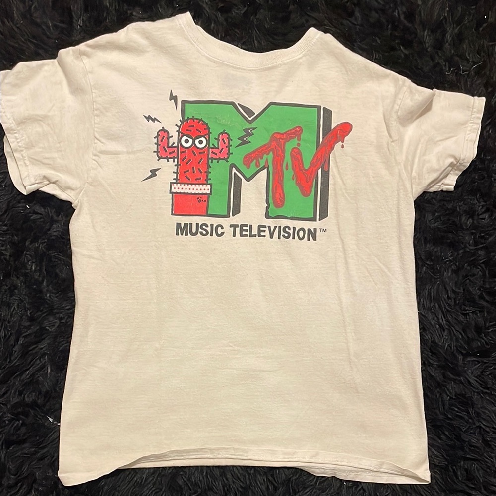 MTV Men’s Graphic Tee - Cream